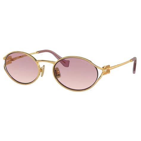 gold lens sunglasses miu miu|miu miu glasses.